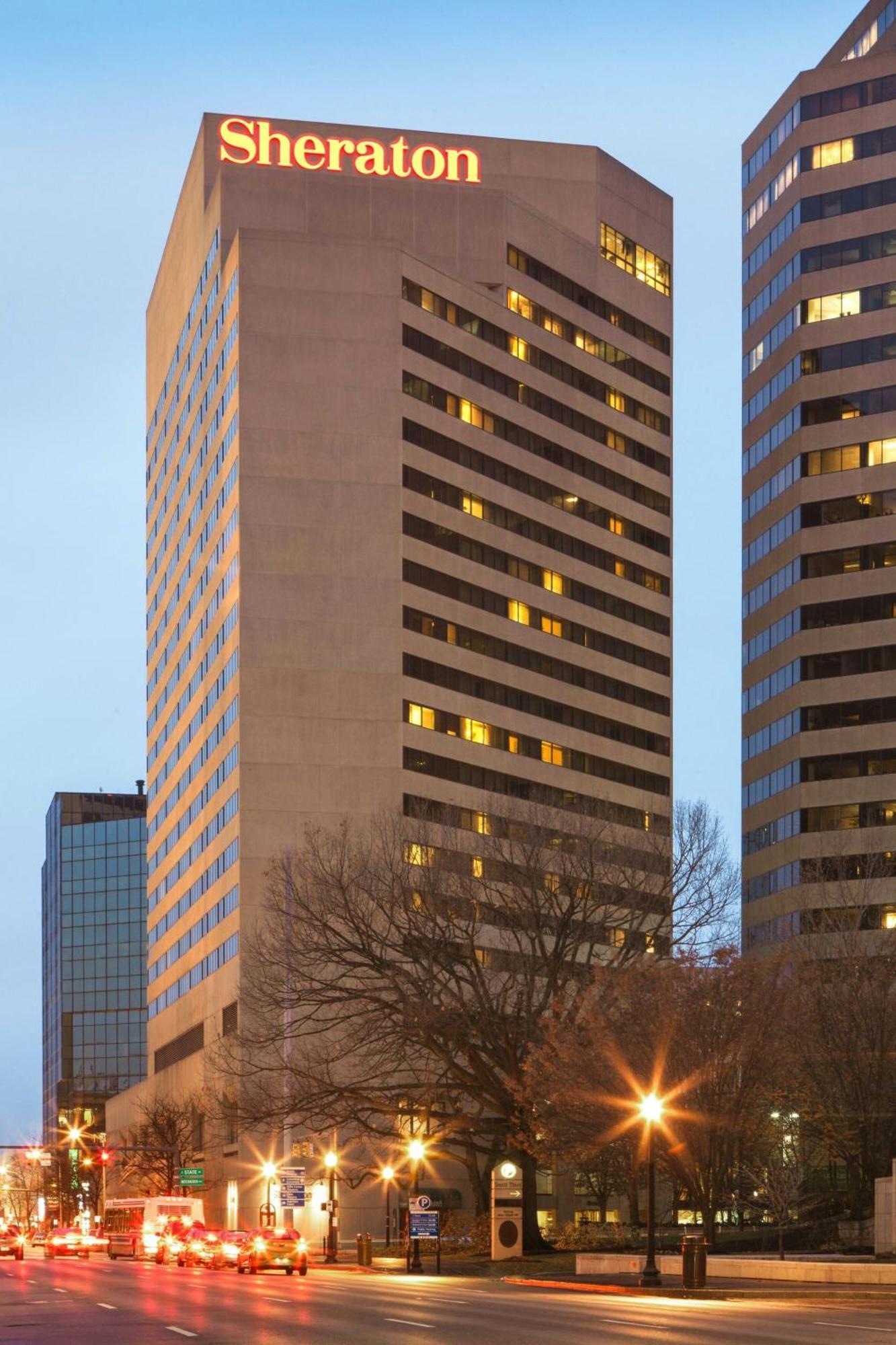 The Plaza Hotel Columbus At Capitol Square Exterior photo